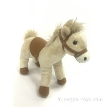 Peluche De Galop Animée Galop Cheval